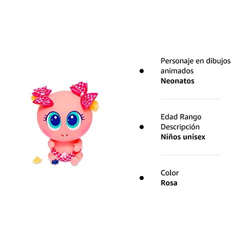 Bandai - Neonato - Muñeco Bebé Ksi-merito NIU Genereishon Chivatita Rosa, único