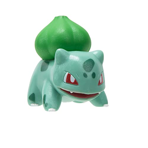 Bandai - Pokémon JW2775 - Pack de evolución Bulbizarre, Herbizarre & Florizarre - Figura de búlbizarre de 5 cm + Figura de floración de 30 cm