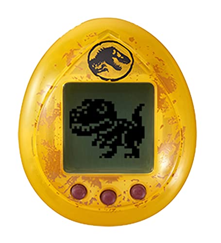 BANDAI Tamagotchi Nano Edition Dinosaurios electrónicos virtuales Procedentes de Las películas World-88836, Color Jurassic World-ámbar (88836)