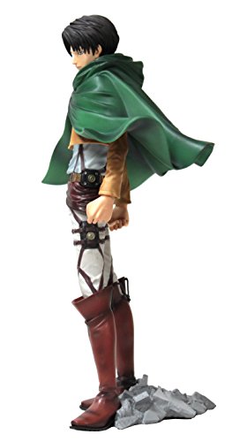 Banpresto Attack on Titan Master Stars Piece 49088 Figura de acción Levi Ackerman de 9.5 pulgadas