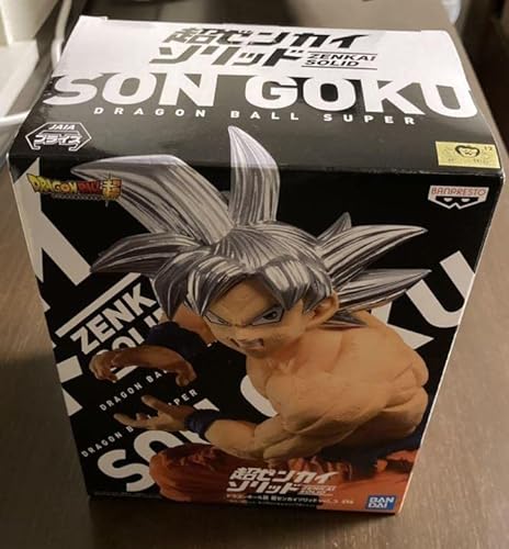 Banpresto BP18463 Figura de Acción Goku Super Saiyan Ultra Instinto Dragon Ball Super 18 cm, Multicolor