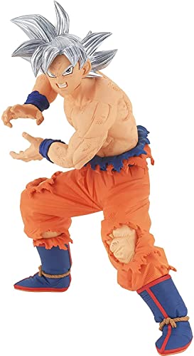 Banpresto BP18463 Figura de Acción Goku Super Saiyan Ultra Instinto Dragon Ball Super 18 cm, Multicolor