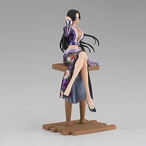 Banpresto, Figura de Acción Boa Hancock One Piece, Grandline Journey Special 16 cm, Multicolor BP88300