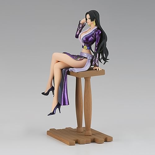 Banpresto, Figura de Acción Boa Hancock One Piece, Grandline Journey Special 16 cm, Multicolor BP88300