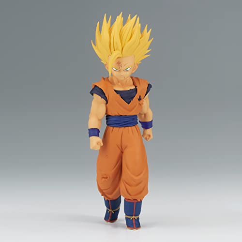 Banpresto Figura de Accion Gohan Super Saiyan 2 Dragon Ball Z, Solid Edge Works Vol.12, 16 cm Multicolor BP88180