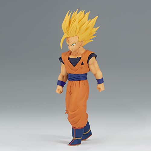 Banpresto Figura de Accion Gohan Super Saiyan 2 Dragon Ball Z, Solid Edge Works Vol.12, 16 cm Multicolor BP88180