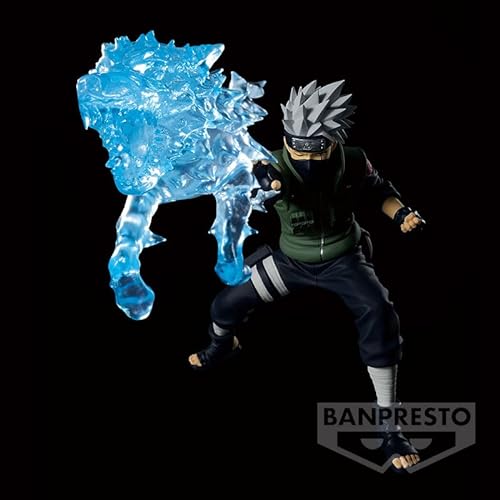 Banpresto Figura de Acción Kakashi Hatake Naruto Shippuden - Effectreme 13cm BP19782 Multicolor