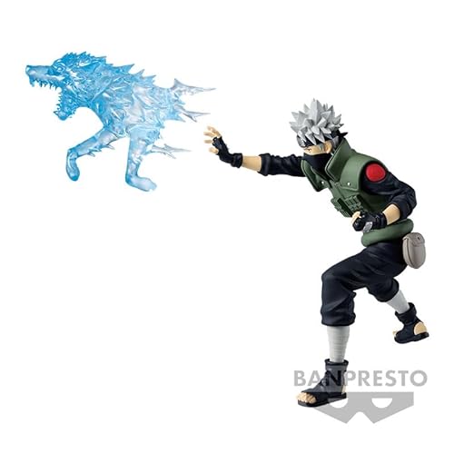 Banpresto Figura de Acción Kakashi Hatake Naruto Shippuden - Effectreme 13cm BP19782 Multicolor