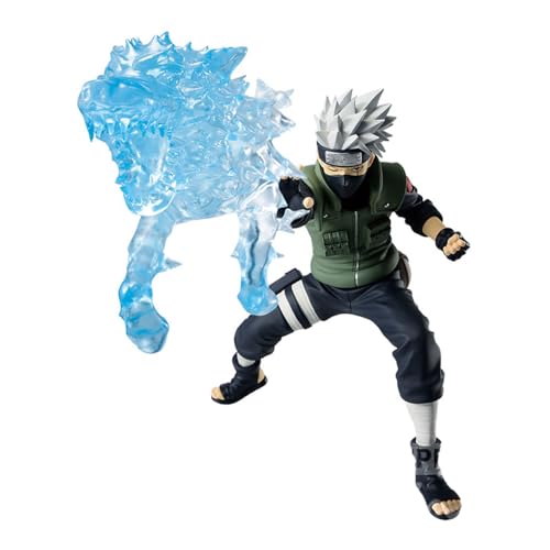 Banpresto Figura de Acción Kakashi Hatake Naruto Shippuden - Effectreme 13cm BP19782 Multicolor