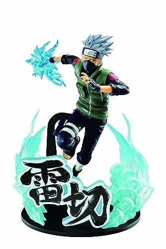 Banpresto, Figura de Acción Kakashi Hatake Naruto Shippuden, Vibration Stars, Special Ver. 21 cm, Multicolor BP88311