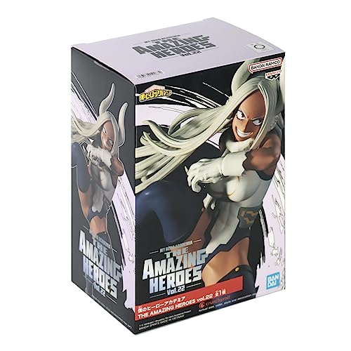 Banpresto Figura de Accion Mirko My Hero Academia – The Amazing Heroes Vol.22 12cm BP19267 Multicolor