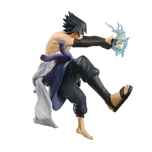 Banpresto Figura de Acción Sasuke Uchiha Naruto Shippuden - Vibration Stars 16cm Multicolor BP88362