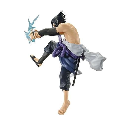 Banpresto Figura de Acción Sasuke Uchiha Naruto Shippuden - Vibration Stars 16cm Multicolor BP88362