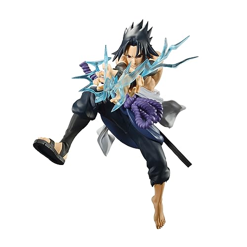 Banpresto Figura de Acción Sasuke Uchiha Naruto Shippuden - Vibration Stars 16cm Multicolor BP88362