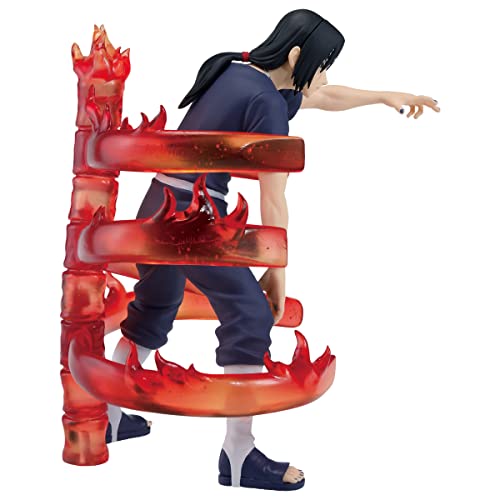 Banpresto Figura de Accion Uchiha Itachi Naruto Shippuden, Effectreme, 14 cm Multicolor BP88137