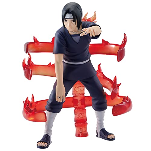 Banpresto Figura de Accion Uchiha Itachi Naruto Shippuden, Effectreme, 14 cm Multicolor BP88137