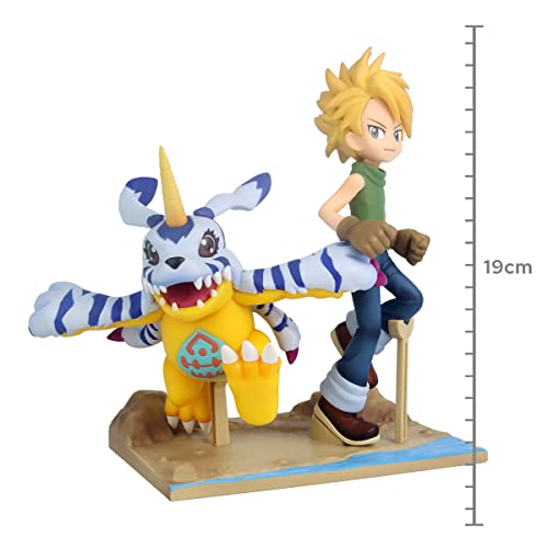 Banpresto Figura de Accion Yamato&Gabumon - Digimon Adventure Dxf - Adventure Archives 15cm BP18975 Multicolor