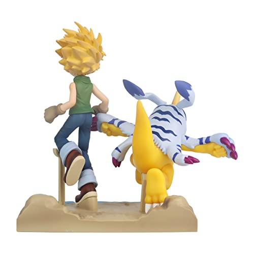 Banpresto Figura de Accion Yamato&Gabumon - Digimon Adventure Dxf - Adventure Archives 15cm BP18975 Multicolor