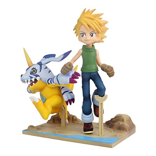 Banpresto Figura de Accion Yamato&Gabumon - Digimon Adventure Dxf - Adventure Archives 15cm BP18975 Multicolor