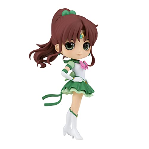 Banpresto Figura Q Posket Eternal Sailor Jupiter Pretty Guardian Sailor Moon Cosmos The Movie (Ver.B), 14 cm Multicolor, BP88178