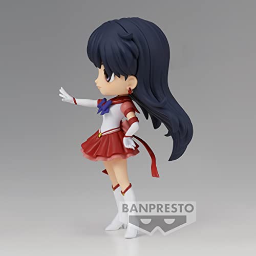 Banpresto Figura Q Posket Eternal Sailor Mars (Ver.A) Pretty Guardian Sailor Moon Cosmos The Movie 14cm Multicolor BP88396