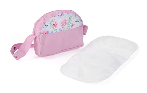 Bayer 2000-Bayer Chic 2000-Bolso Cambiador pañales, Accesorios, Bolso de muñeca, Color Flowers Pink (853-53)