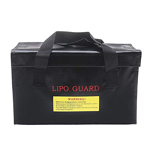 Be In Your Mind - Bolsa de batería LiPo RC para protección de seguridad, resistente a altas temperaturas de carga, impermeable, organizador para cargador