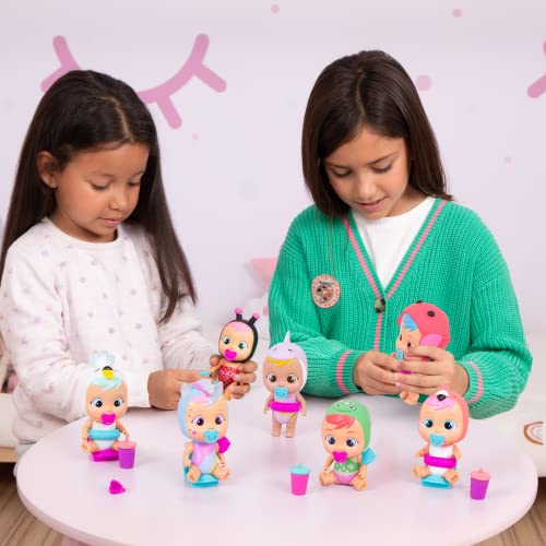 BEBÉS LLORONES LÁGRIMAS MÁGICAS Tropical Beach Babies Lora | Muñeca Coleccionable Que Llora lágrimas de Verdad con Bañador y 4 Accesorios - Juguete para niñas y niños +3 Años