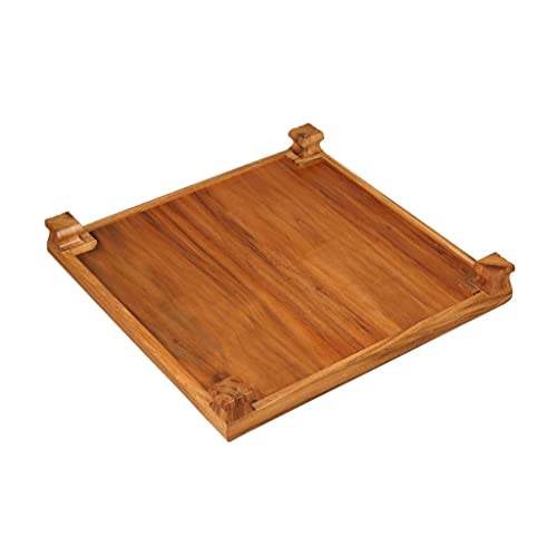 BENO ajedrez Tablero de ajedrez de Madera Maciza 19"Césped Pera de Madera ajedrez con Mesa de ajedrez Internacional de Soporte for Adultos Principiantes ajedrez Internacional (tamaño : 48.4cm/19in)