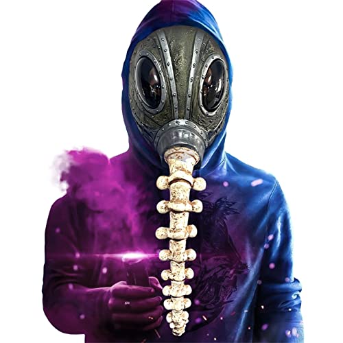 Bexdug Hombre Arena Halloween Disfraz Transpirable látex Cabeza Completa Miedo Terror Realista Carnaval Fiesta máscaras