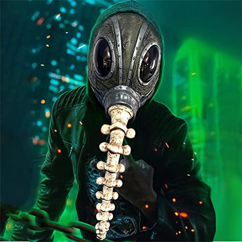 Bexdug Hombre Arena Halloween Disfraz Transpirable látex Cabeza Completa Miedo Terror Realista Carnaval Fiesta máscaras