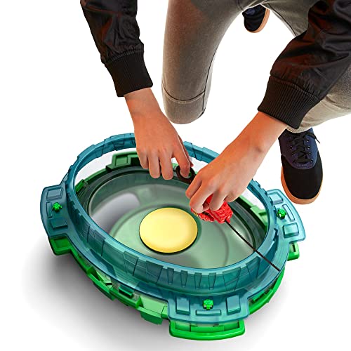 Beyblade Burst - QuadDrive - Set de batalla Descenso Interestelar - Beystadium, 2 tops y 2 lanzadores - A partir de 8 años