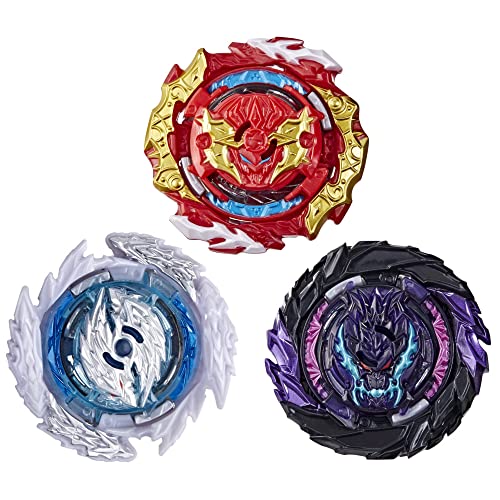 Beyblade Burst QuadDrive Sonic Warp - Juego de 3 peonzas de Batalla, Juguete para niños a Partir de 8 años, Multi