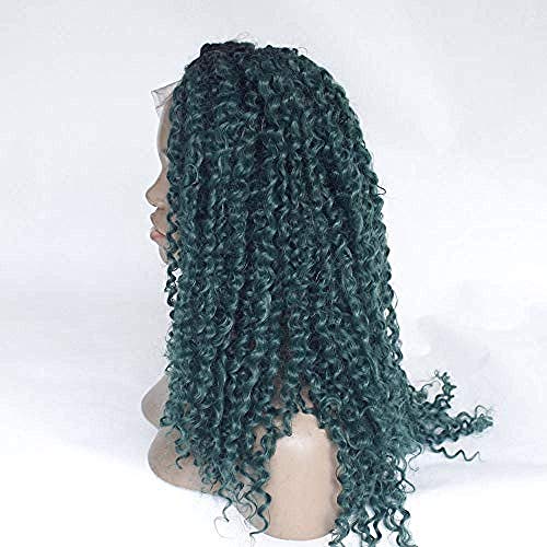 BGHJUE Ombre Long Small Curly Wavy Synthetic For Women 150% Density Beauty Blogger Cosplay Party Daily Use Girl Costume Wigs