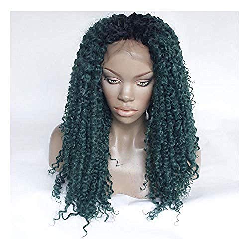 BGHJUE Ombre Long Small Curly Wavy Synthetic For Women 150% Density Beauty Blogger Cosplay Party Daily Use Girl Costume Wigs