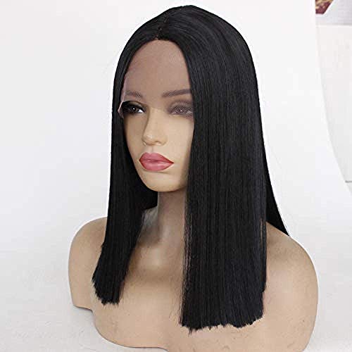 BGHJUE Women’s Silky Long Straight Wig Heat Resistant Synthetic Wig With Beauty Blogger Cosplay Party Daily Use Girl Costume Wigs