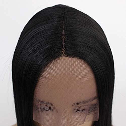 BGHJUE Women’s Silky Long Straight Wig Heat Resistant Synthetic Wig With Beauty Blogger Cosplay Party Daily Use Girl Costume Wigs