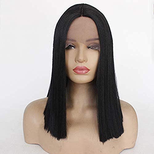 BGHJUE Women’s Silky Long Straight Wig Heat Resistant Synthetic Wig With Beauty Blogger Cosplay Party Daily Use Girl Costume Wigs