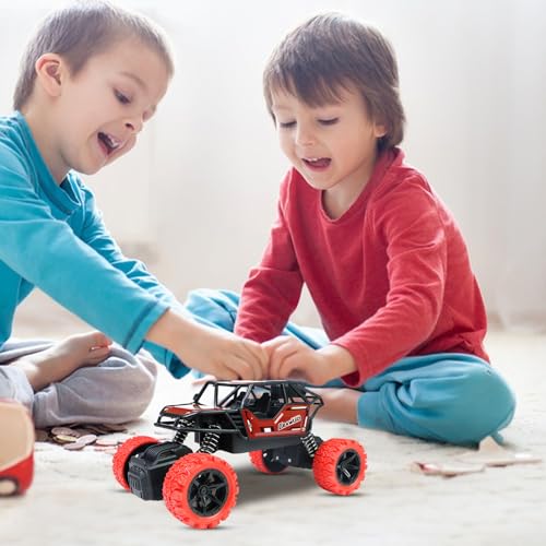 BICOK Camiones Moster Presión, Carros Control Remoto Todo Terreno, Juguete De Escalada Todo Terreno sobre Orugas 4wd, Camión Todoterreno con Ruedas Gigantes y Diseños Geniales para Adultos y Niños