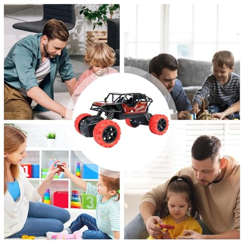 BICOK Camiones Moster Presión, Carros Control Remoto Todo Terreno, Juguete De Escalada Todo Terreno sobre Orugas 4wd, Camión Todoterreno con Ruedas Gigantes y Diseños Geniales para Adultos y Niños