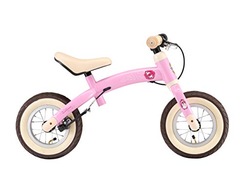 BIKESTAR Bicicleta sin Pedales para niños y niñas | Bici 10 Pulgadas a Partir de 2-3 años con Freno | 10" Edición Sport Rosa Unicornio