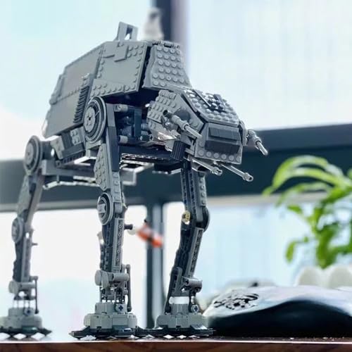 Bloques De Construcción Star Wars AT-AT,con Minifiguras Juguete de Colección,Maqueta de Construcción Regalo para Niños Decoración para la Habitación A