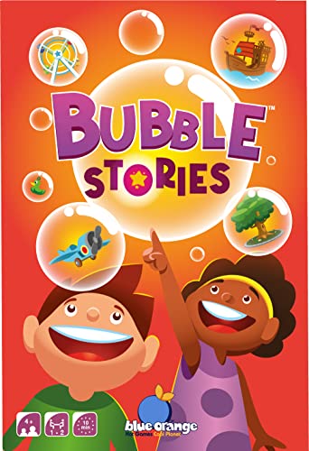 Blue Orange, Bubble Stories, Board Game, Ages 4+, 2-5 Players, 10 Minutes Playing Time Multicolor