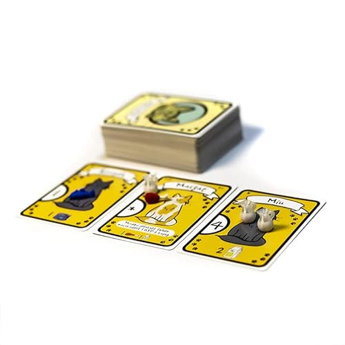 BoardGameSet Juego de mesa Cat Lady compatible con juego de mesa para gatos, paquete de alimentos para gatos, accesorios de juego de mesa de expansión (2020P00013)