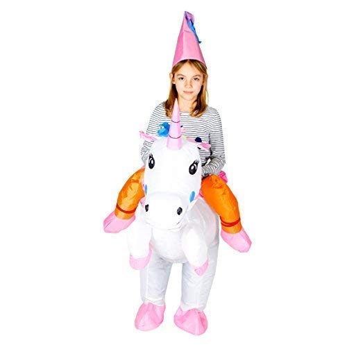 Bodysocks® Disfraz Hinchable de Unicornio Niño