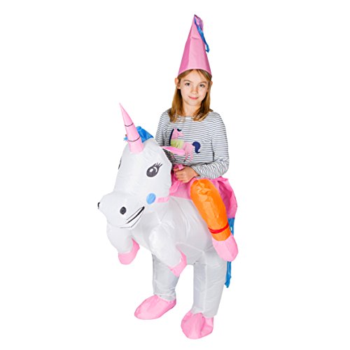 Bodysocks® Disfraz Hinchable de Unicornio Niño