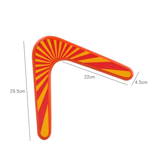 Boomerang De Madera en Forma de V Devolución de Juguete de Deportes al Aire Libre Boomerang para Equipos de Juego de Deportes