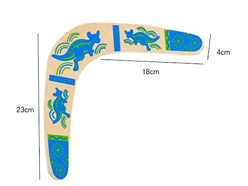 Boomerang De Madera en Forma de V Devolución de Juguete de Deportes al Aire Libre Boomerang para Equipos de Juego de Deportes