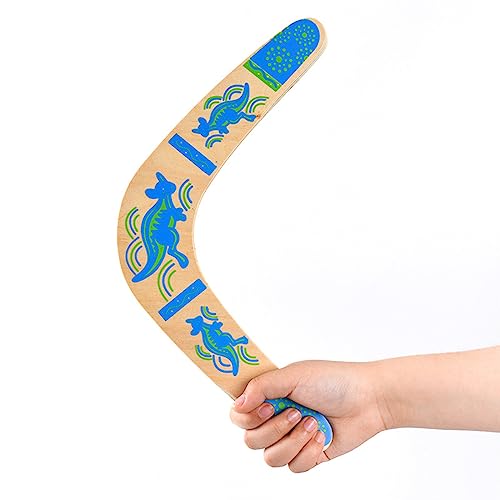 Boomerang De Madera en Forma de V Devolución de Juguete de Deportes al Aire Libre Boomerang para Equipos de Juego de Deportes