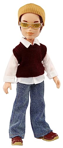 Bratz Original muñeco de moda - KOBY - Boyz Serie 3 - Muñeco niño, 2 conjuntos y póster - Para coleccionistas y niños y niñas mayores de 6 años